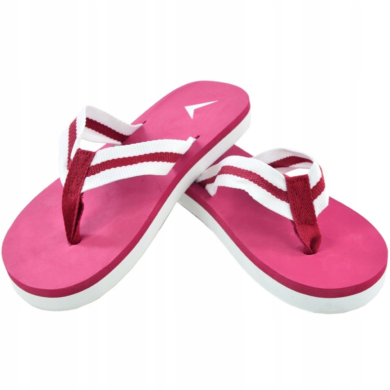 Papuci de casă Outhorn HOL18 KLD601 burgundy roșu 1