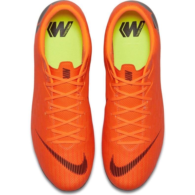 Pantofi de fotbal Nike Mercurial Vapor 12 Academy Mg AH7375 810 multicolor portocale 1