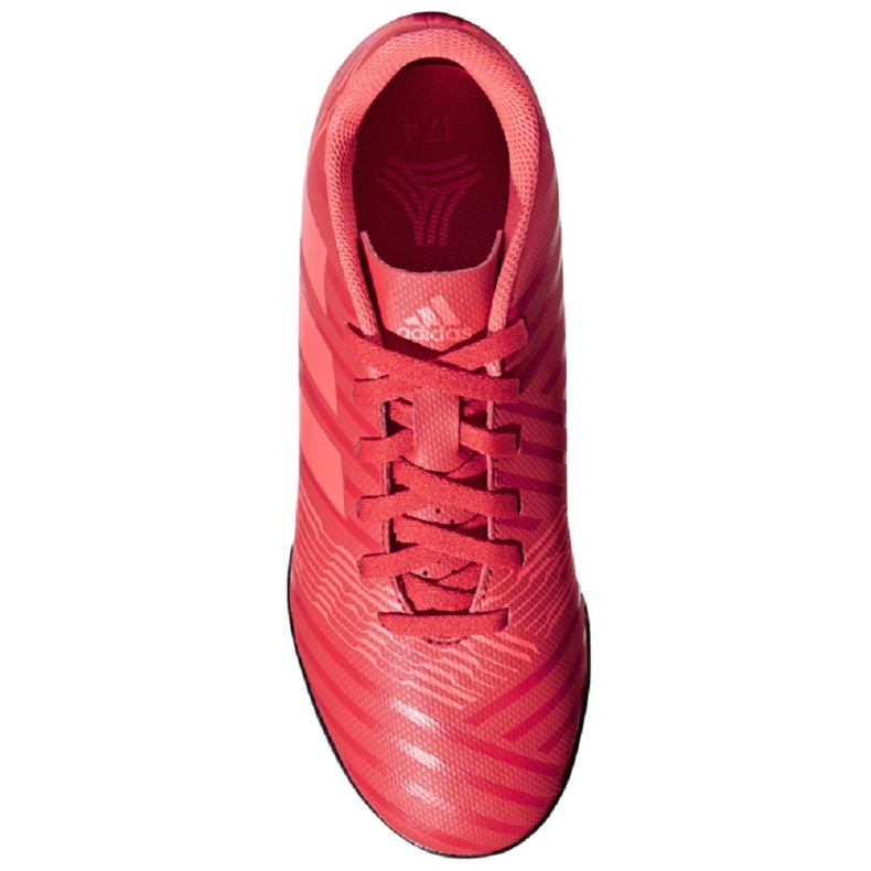 Ghete de fotbal Adidas Nemeziz Tango 17.4 Tf Jr CP9215 multicolor roșu 1