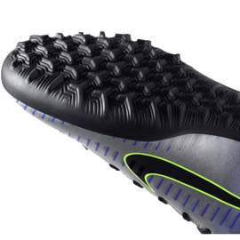 Pantof de fotbal Nike Mercurial X Victory 6 Df Neymar Tf 921514 407 verde, albastru, gri / argintiu albastru 6