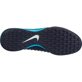Ghete de fotbal Nike Magista X Onda Ii Df Tf 917796 414 albastru 1