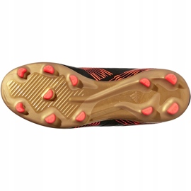 Ghete de fotbal Adidas Nemeziz 17.3 Fg Jr CP9165 negru negru 1