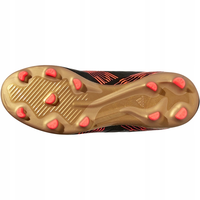 Ghete de fotbal Adidas Nemeziz 17.3 Fg Jr CP9165 negru negru 1