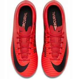 Pantofi de fotbal Nike Mercurial Victory Vi Fg Jr 831945 616 portocale roșu 1