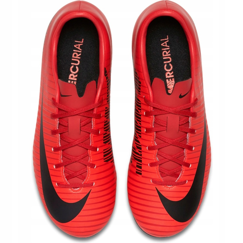 Pantofi de fotbal Nike Mercurial Victory Vi Fg Jr 831945 616 portocale roșu 1
