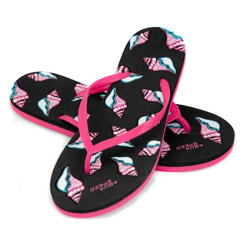 Papuci Aqua-Speed ​​Napoli maro roz 07 1