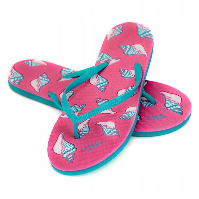 Papuci Aqua-Speed ​​Napoli roz albastru 03 1