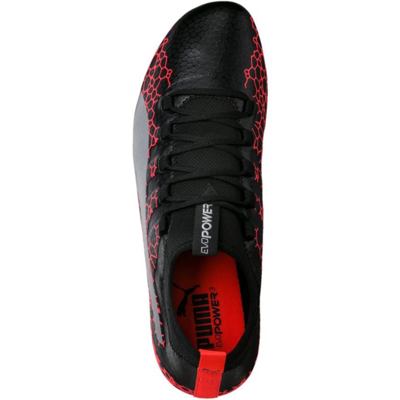 Pantofi de fotbal Puma Evopower Vigor 3 Graphic Fg 104198 01 negru negru 1