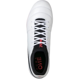 Ghete de fotbal Puma One 17.3 Fg 104074 01 negru alb 2