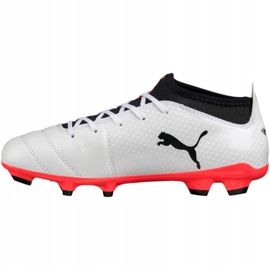 Ghete de fotbal Puma One 17.1 Fg 104062 01 alb 1
