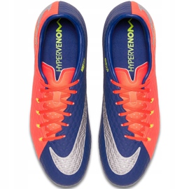 Ghete fotbal Nike Hypervenom Phelon Iii Fg 852556 409 negru, violet, portocaliu portocale 1