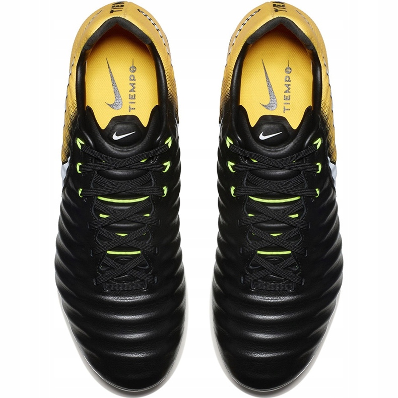Pantofi de fotbal Nike Tiempo Ligera Iv Fg Jr 897725 008 negru 1