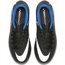 Ghete fotbal Nike Hypervenom Phelon Iii Fg Jr 852595 002 negru negru 1