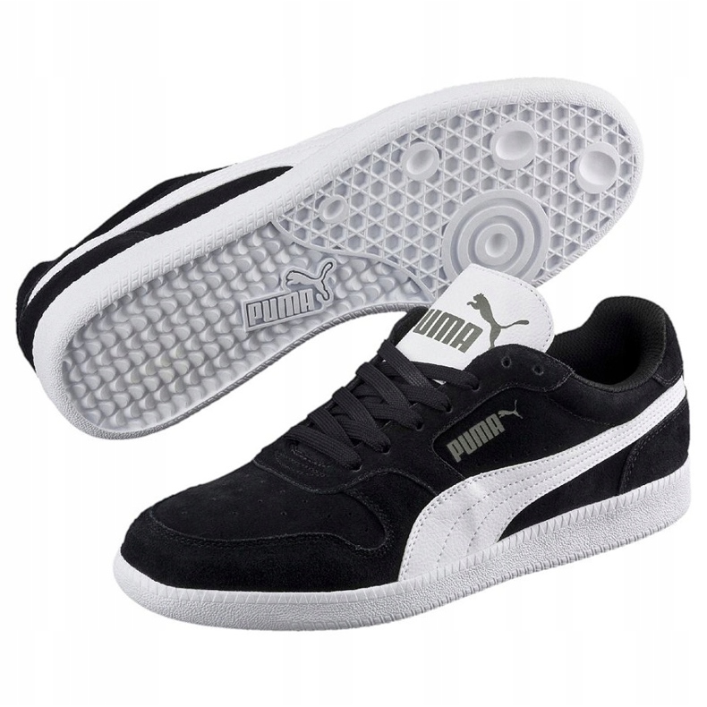 Puma Icra Trainer Sd alb și negru 356741 16 pantofi 1