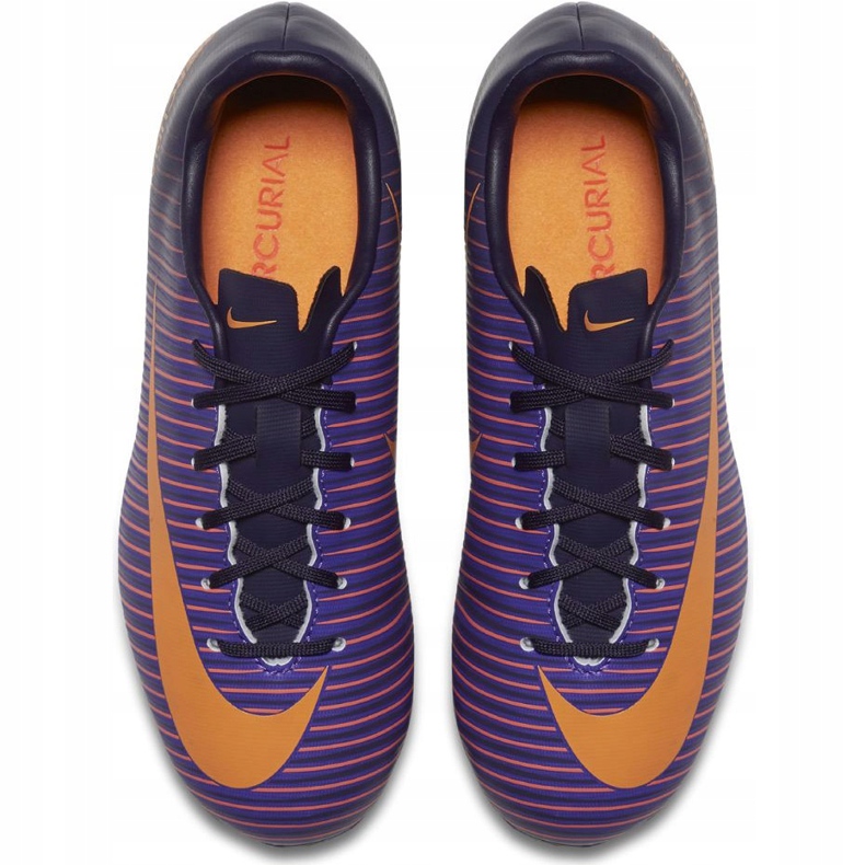 Pantofi de fotbal Nike Mercurial Vapor Xi Fg Jr 831945 585 violet violet 1