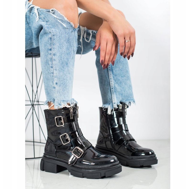 Seastar Muncitori lăcuți negru 1