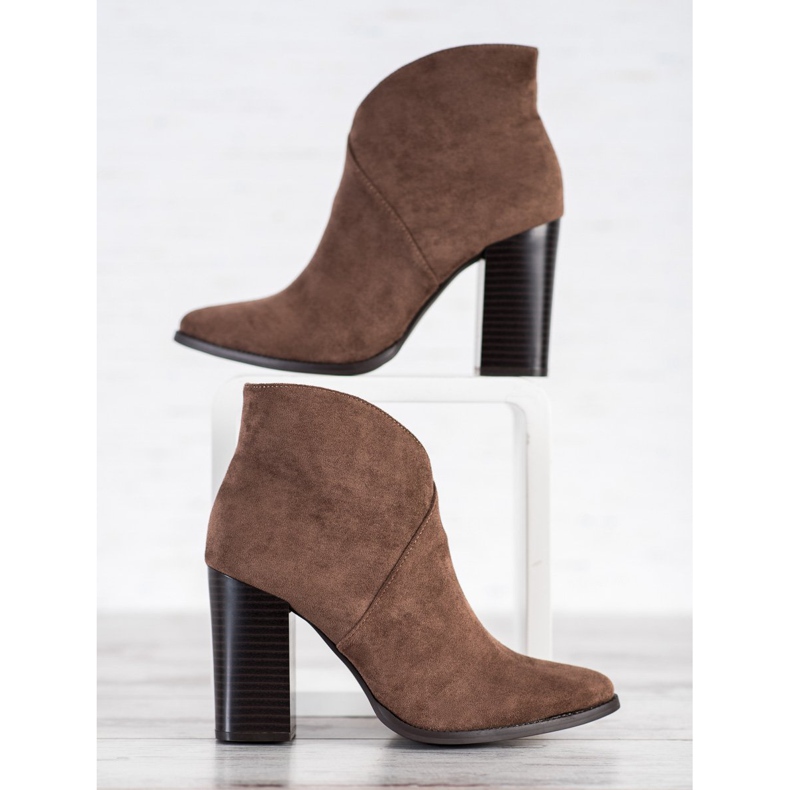 Filippo Cizme elegante pe un post maro 1