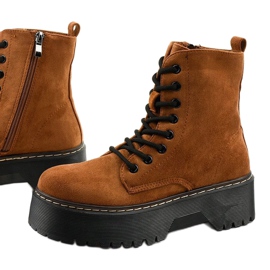 Cizme din piele intoarsa maro Cataela 1 Cizme din piele intoarsa maro Cataela 1