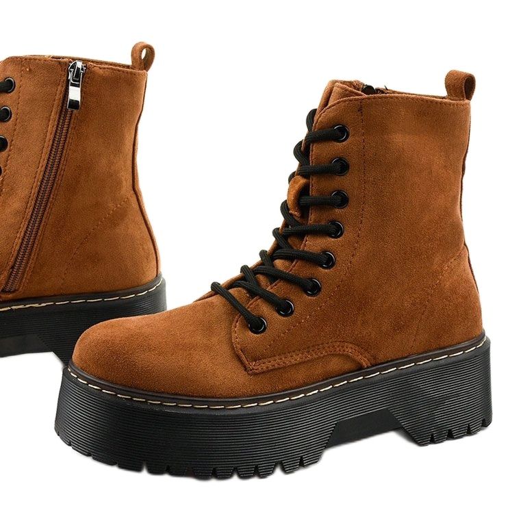 Cizme din piele intoarsa maro Cataela 1 Cizme din piele intoarsa maro Cataela 1