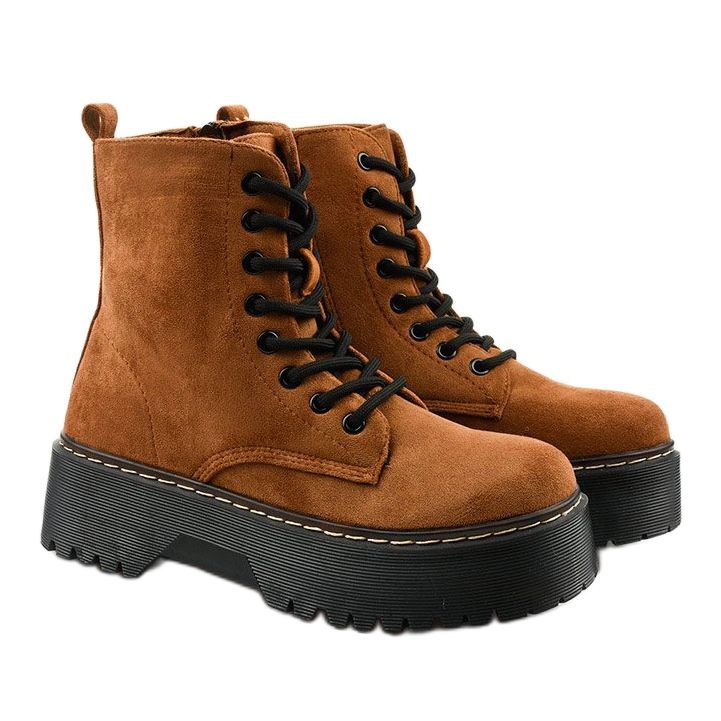 Cizme din piele intoarsa maro Cataela 2 Cizme din piele intoarsa maro Cataela 2