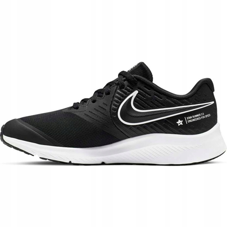 Pantofi pentru copii Nike Star Runner 2 Jr AQ3542 001 negru 2