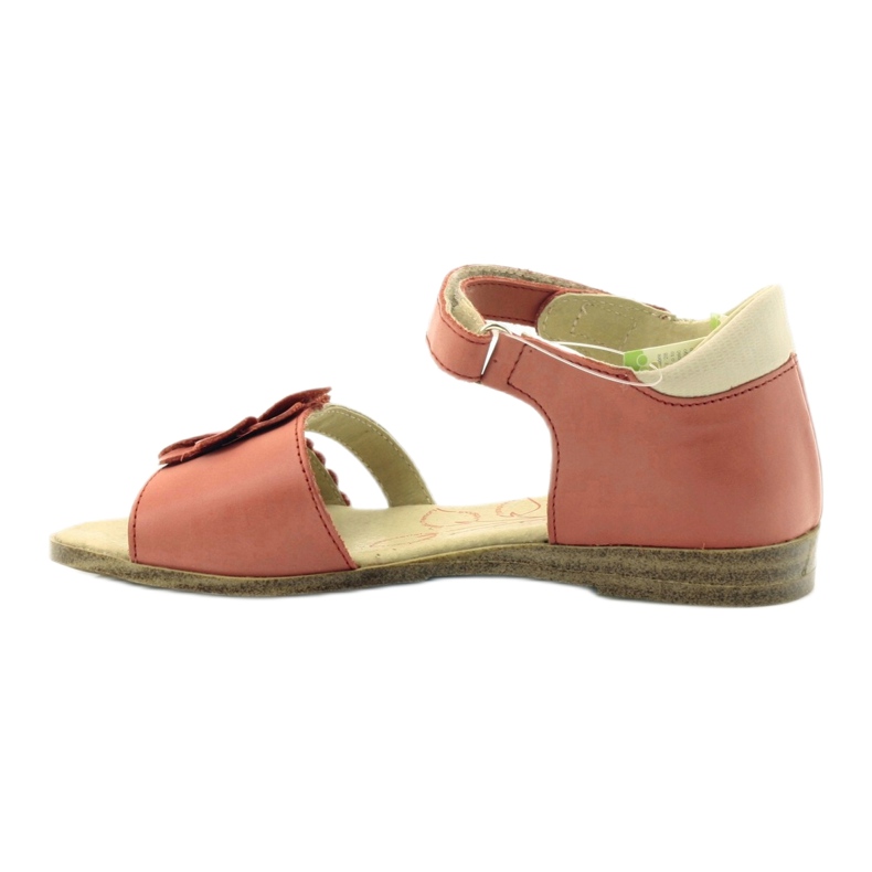 Ren But Sandale pentru fete Ren Dar floare de zmeură roșu multicolor 2