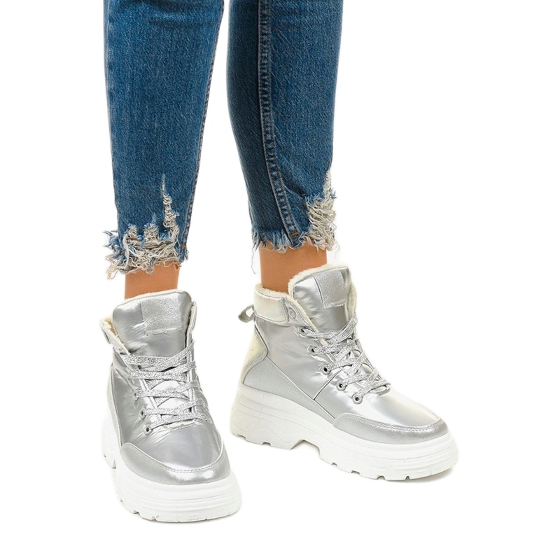 Adidași cu izolație argintie Heiden 1