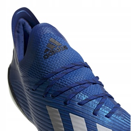 Ghete de fotbal adidas X 19.1 Fg albastru EG7126 1