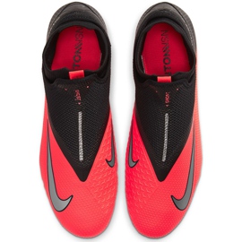 Pantof de fotbal Nike Phantom Vsn 2 Pro Df Fg CD4162 606 roșu, negru roșu 1