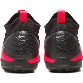 Pantof de fotbal Nike React Phantom Vsn 2 Pro Df Tf CD4174 606 roșu, negru roșu 4