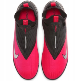 Pantof de fotbal Nike React Phantom Vsn 2 Pro Df Tf CD4174 606 roșu, negru roșu 1