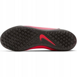 Pantof de fotbal Nike React Phantom Vsn 2 Pro Df Tf CD4174 606 roșu, negru roșu 5