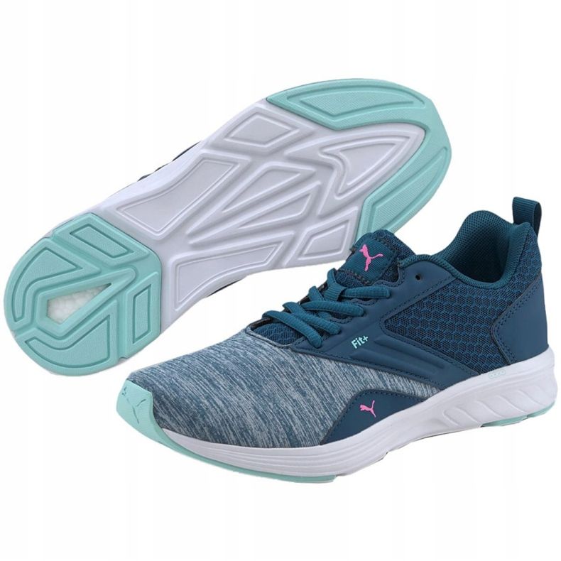 Pantofi de alergare Puma Nrgy Comet W 190556 42 albastru verde 2