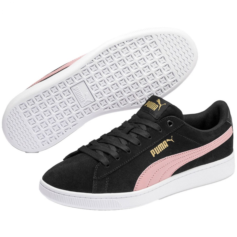 Pantofi Puma Vikky v2 W 369725 11 negru roz de aur 2