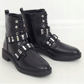 Muncitori negri cu pietre BH307 Negru 1