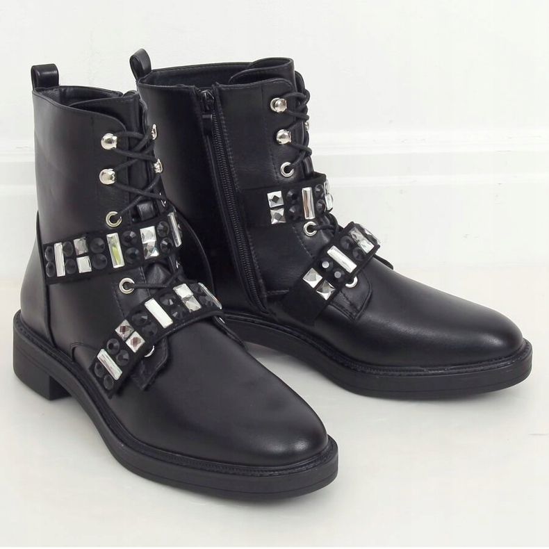 Muncitori negri cu pietre BH307 Negru 1