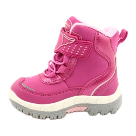 Cizme softshell American Club cu membrană roz HL48 / 20 argint 1