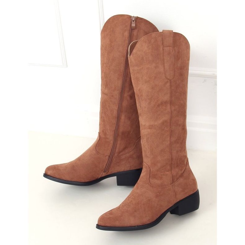 Camel 231-B0 Camel cowboy boots maro 1