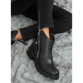 Ghete negre pe protectorul K-9996-2 Negru 3