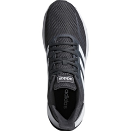 Pantofi bărbați gri Adidas Runfalcon F36200 negru 1