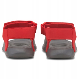Sandale pentru copii Puma Divecat v2 Injex Ps gri-roșu 369546 05 4