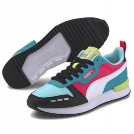 Pantofi bărbați Puma R78 colorate 373203 03 albastru roz multicolor 3