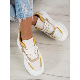 SHELOVET Adidași la modă alb 2