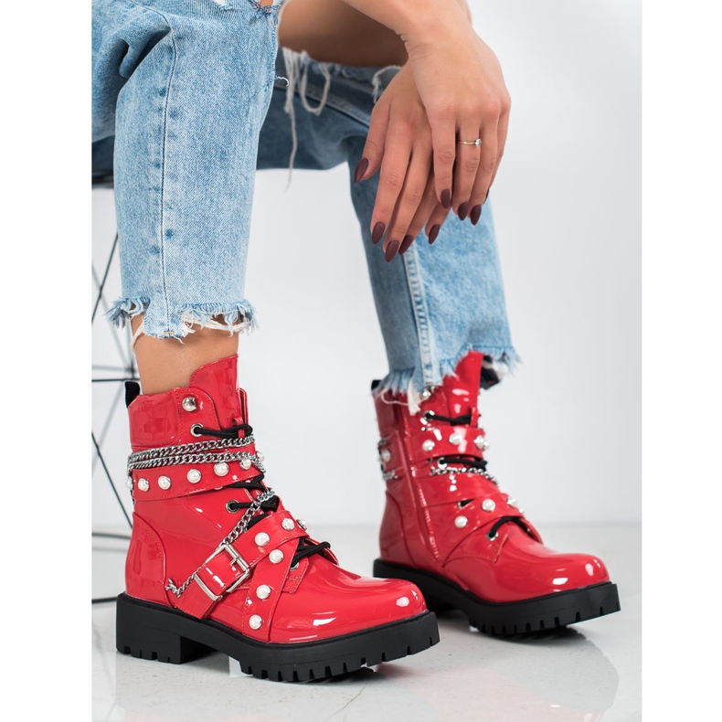 Seastar Muncitori roșii lacuiți roșu 2