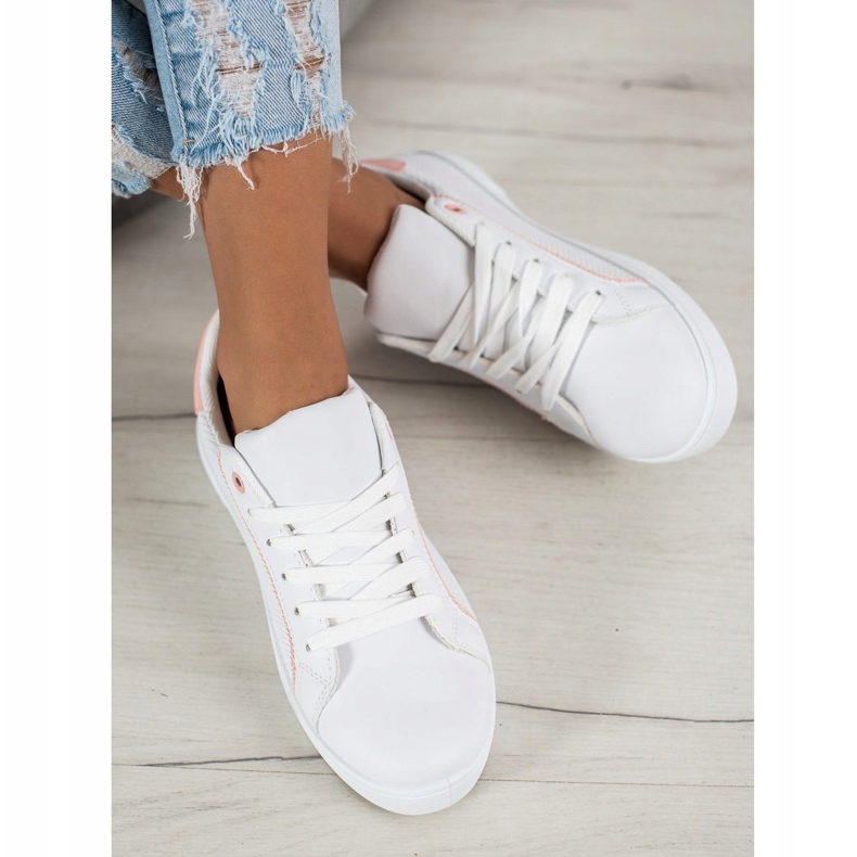 SHELOVET Încălțăminte sport confortabilă alb 2