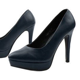 Tocuri clasice Jynyss de culoare bleumarin albastru marin 1