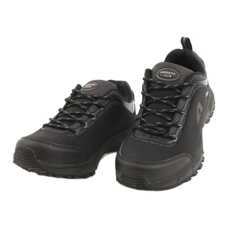 American Club Încălțăminte sport americană rezistentă la apă HL04 / 20 negru gri 2 American Club Încălțăminte sport americană rezistentă la apă HL04 / 20 negru gri 2