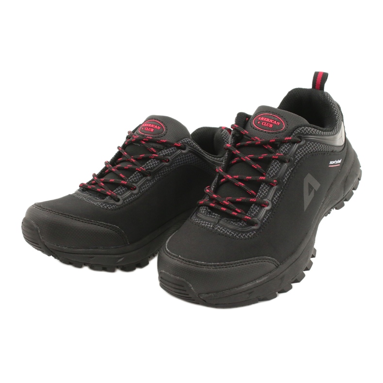 American Club Încălțăminte sport americană rezistentă la apă HL04 / 20 negru 2