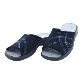 Pantofi de damă Befado pu 442D147 albastru 3