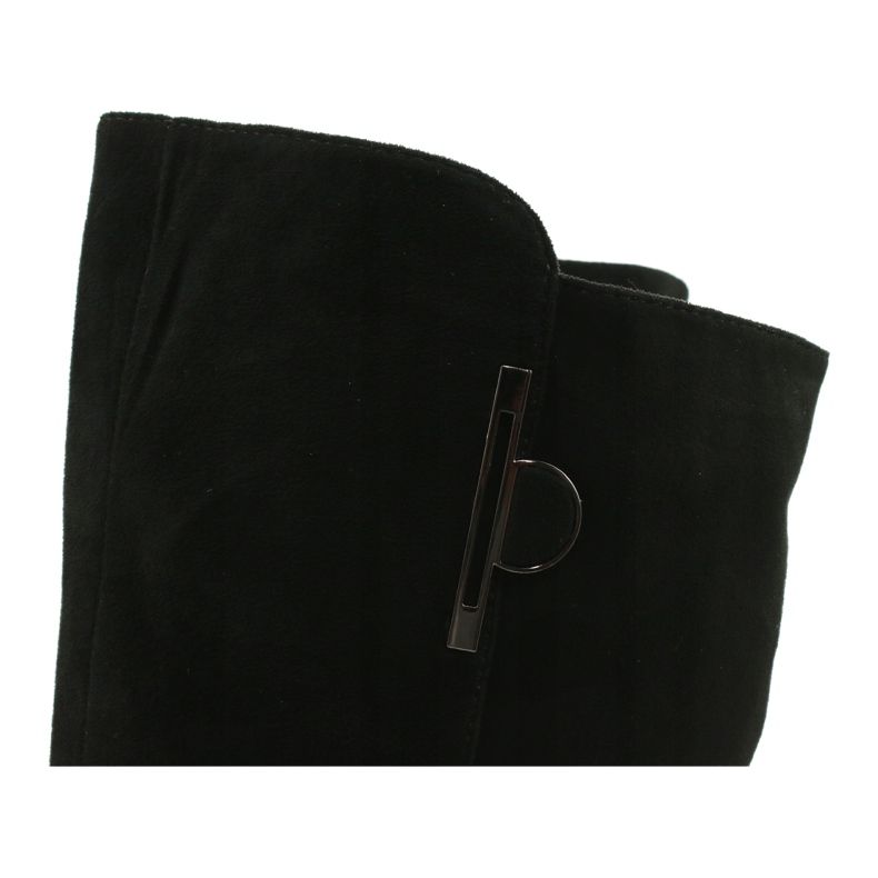 Cizme negre Sergio leone KZ277 negru 4